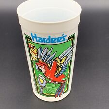 Hardee’s Toucan & Parrot Vintage 1992 Plastic Beverage Cup USA Fast Food Ad picture