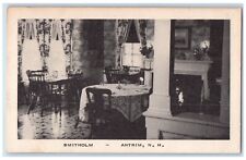 c1950's Dining Room and Chimney Smitholm Antrim New Hampshire NH Postcard picture