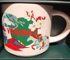 2024 Starbucks Discovery Series Virginia 14oz Ceramic Mug picture