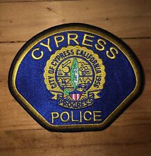 Cypress California Police Department Patch picture