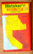 Metsker’s Washington County Map Oregon OR Vintage Sportsmen's Guide picture