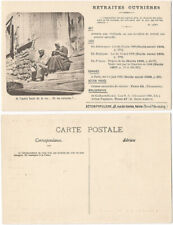 CPA postcard Popular Action WORKERS' PENSIONS Rue de Venise Reims 51 [180] picture