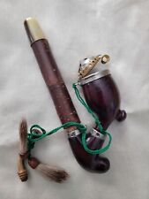 Early 20th Century Antique Tyrolean Style Bruyere Tobacco Smoking Pipe  picture