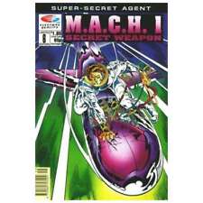 M.A.C.H. 1: Secret Weapon #6 in Very Fine condition. Fleetway comics [h; picture