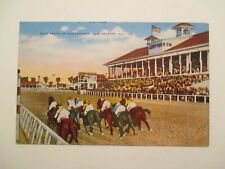 New Orleans Louisiana Postcard Race track at Fairgrounds LA picture