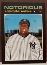 Notorious BIG Limited Edition Baseball Rookie Art Card Hip Hop Biggie Smalls Rap picture