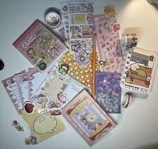 kawaii cute stationery lot 30 pcs + 50 Mixed Stickers grab Bag picture