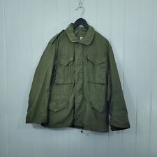 Vintage 1973 M-65 Medium Long Green Military Army Cold Weather Field Jacket/Coat picture