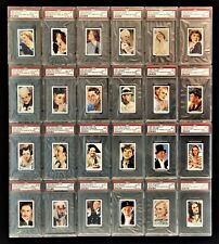 1935 Gallaher-Portraits of Famous Stars-Full 48 Card PSA Graded Set #2 Registry picture