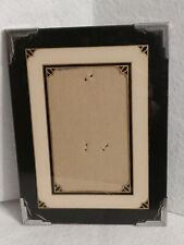 Art Deco Reverse Painted Glass Picture Frame 8 X 6 picture
