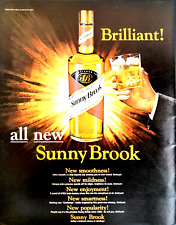 1965 Sunny Brook Blended Whiskey Liquor Since 1891 Brilliant All New Print Ad picture