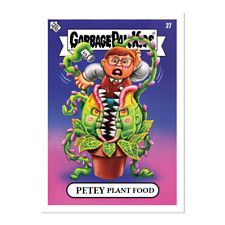 27b PETEY Plant Food 2023 Topps Garbage Pail Kids: Oh the Horrible Wave 6 picture