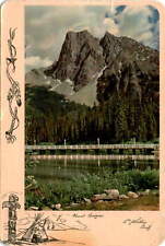 Mount Burgess, Emerald Lake, Banff, Canada, A. M. Burgess, Deputy Postcard picture