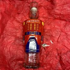 1998 Smirnoff Vodka Toy Soldier/NutCracker Glass Bottle/Decanter -EMPTY- picture