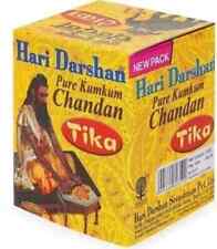 40 Gms Hari Darshan pure kumkum Chandan Tika Sandalwood Wet Paste Forehead Puja picture