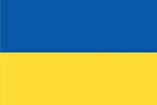 Ukraine Flag Magnet for Car and Refrigerator 3.5