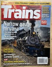 TRAINS Magazine MAY 2020 Conway Scenic, East Broad Top, Durango, Cumbres at 50 picture