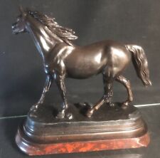 Antique French Jules Moigniez After Horse Animal Figure In Regulates 19th Cent picture