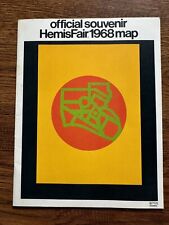 HemisFair 1968 Official Souvenir Vintage Map Booklet San Antonio Worlds Fair picture