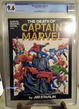 Marvel Graphic Novel #1 (1982 1st Print, The Death of Captain Marvel) ✨CGC 9.6✨ picture