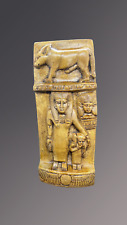 Unique Ancient Egyptian Rare Statue Carved Handmade Vintage Stone Bazareg picture