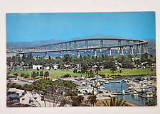 San Diego, California - The San Diegan Coronado Bridge - Vintage Postcard - 1972 picture