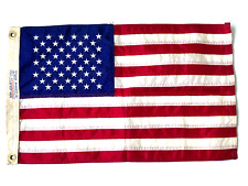 VINTAGE U.S.A FLAG NYL-GLO 48x30cm; Made in U.S.A picture