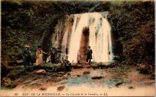 Env. De La Bourboule, La Cascade de la Verniere - LL Postcard With Waterfall picture