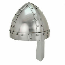 DGH® Norman Helmet Viking Armor Medieval 18 Gauge Steel Collectible Replica new picture