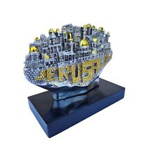 Old City Of Jerusalem Panoramic Model Stand Silver Plated Jerusalem View picture
