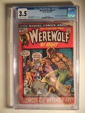 Werewolf By Night #1, CGC 3.5, Marvel 1972, 1st WWBN Solo Title, Disney+, MCU🔑 picture