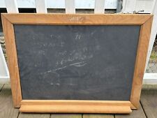 Vintage National School Slate Co. Slatington PA Slate Chalkboard With Tray picture