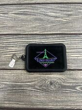 Vintage 1990’s Paramount's Kings Island Luggage Tag Key Chain Eiffel Tower Logo picture