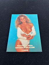 SARAH OLSEN ROOKIE 1992 INFINITY PROMO CENTERFOLD COLLECTION TRADING CARD picture