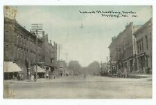 Sterling, IL Illinois 1910 Postcard Locust Street Scene by C.U. Williams picture