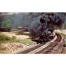 Vintage Train Postcard Western Maryland 1119 year 1952 picture