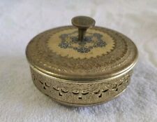 Vintage SHISEIDO Powder/ Jewelry Box (Pre-Owned) Japan picture