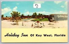 Holiday Inn Key West Florida Palms Shoreline Oceanfront Coast Gulf UNP Postcard picture