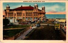 Moorish Castle Revere Beach Massachusetts 1940's Postcard picture