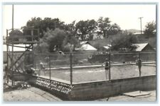 c1940's American Legion Memorial Pool Auto Camp Yreka CA RPPC Photo Postcard picture
