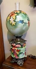 Fine Victorian Gone w/ The Wind Lamp - Autumn Leaves & Currants - 27in. GWW picture