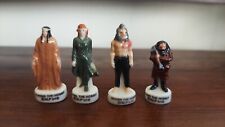 Lot 4 French Porcelain miniatures / Feves: Lord Of The Rings: The Hobbit picture