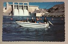 Postcard Bullhead City Arizona Smitty's Bait and Tackle Colorado River Fishing picture