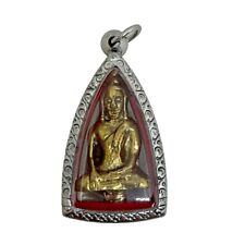 Phra Yod Thong Buddha Victory Over Mara Destroy Evil Forces Amulet Pendant #3 picture