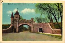 Vintage Postcard- St. Louis Gate, Quebec, Canada. picture