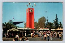 Pomona CA-California, Main Tower at LA County Fair Grounds, Vintage Postcard picture