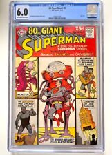 SUPERMAN 80 (EIGHTY) PAGE GIANT #6 CGC 6.0 (1965) Silver Age Alien Monster Cover picture