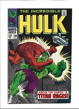 The Incredible Hulk #106 (Aug. 1968, Marvel) FN (6.0) Hulk vs. The Missing Link picture