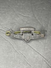pre WW1 original authentic CANADA HASTING 49 RIFLES collar badge picture
