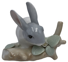 Porcelain Enesco Bunny Rabbit Hare Figurine picture
